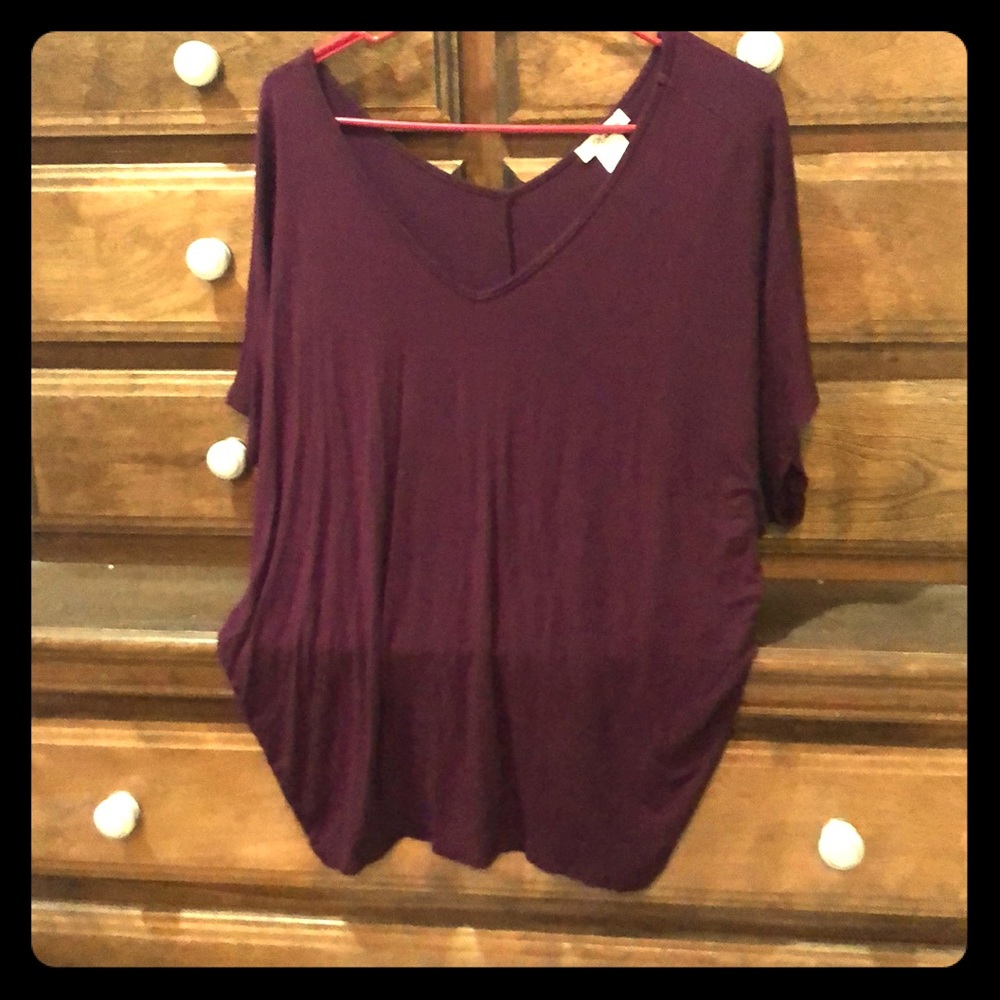 Dolman sleeve blouse